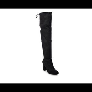 Brand New Christian Siriano over the knee boots
